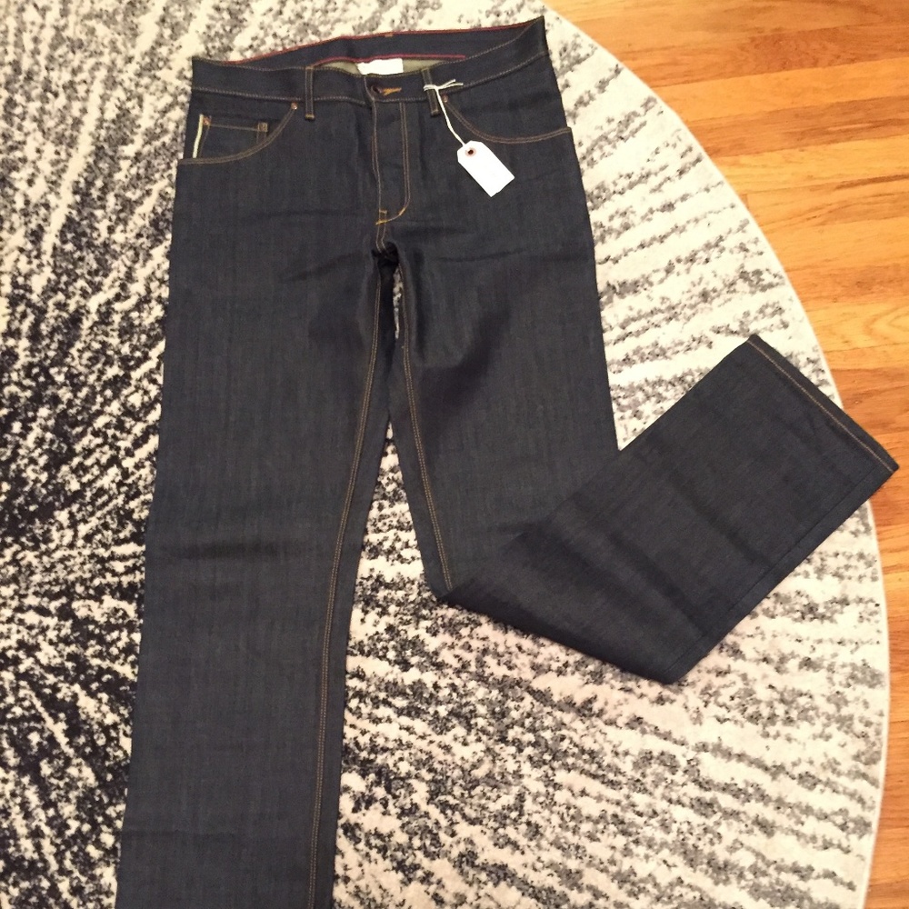 Raleigh Denim Nash Original Raw Selvage Denim